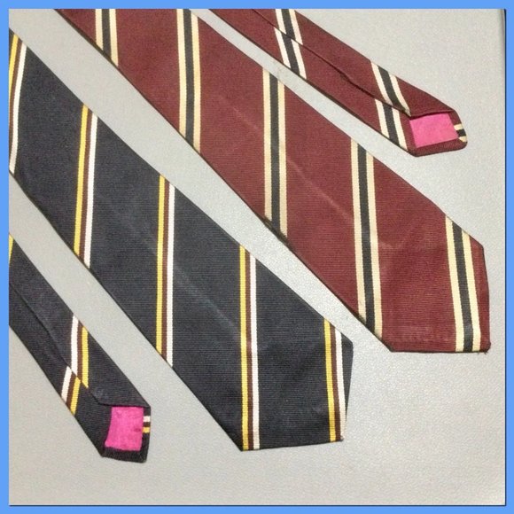 2 Vtg Regimental Ties_144 - Picture 7 of 8